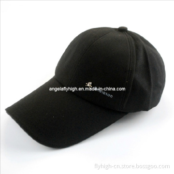 Unisex Pure Black Color Cap